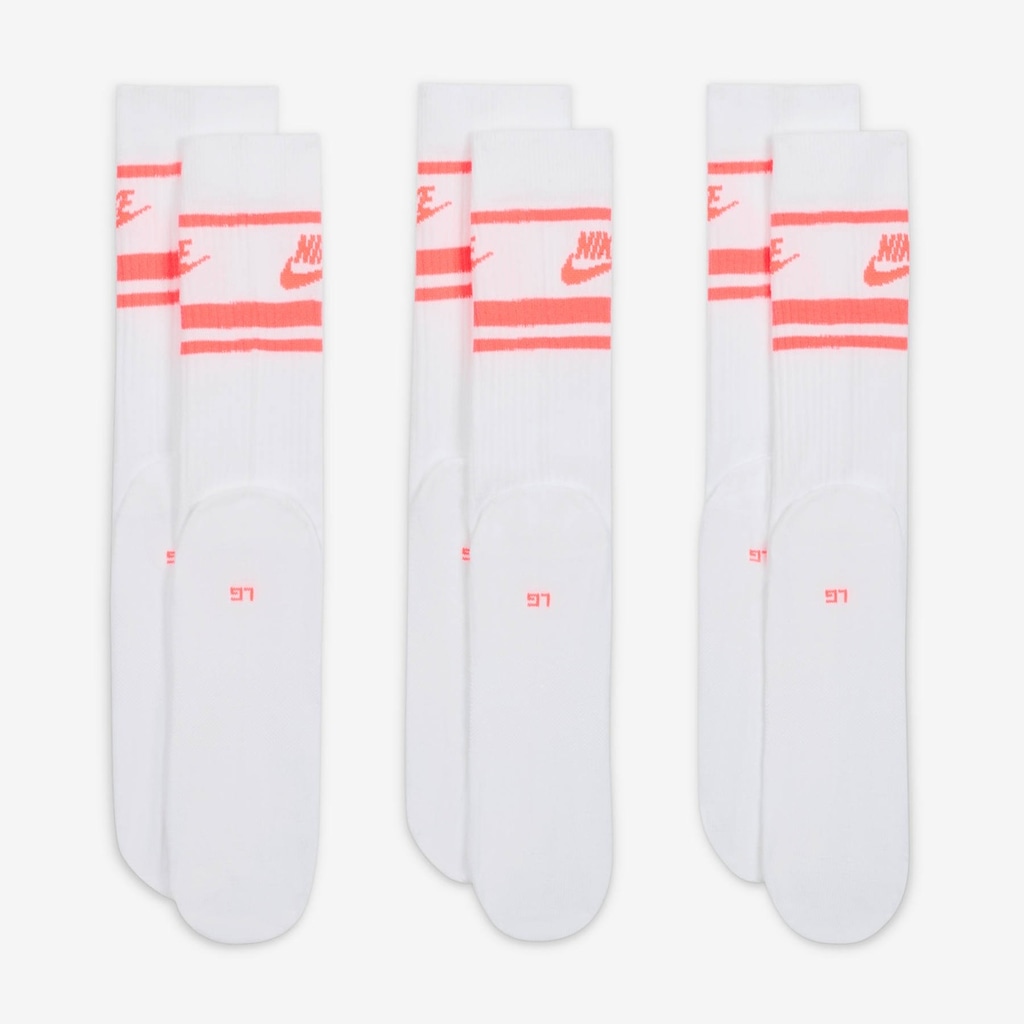 Imagem 3 do produto Meia Cano Médio Nike Sportswear Everyday Essential 3 pares Unissex