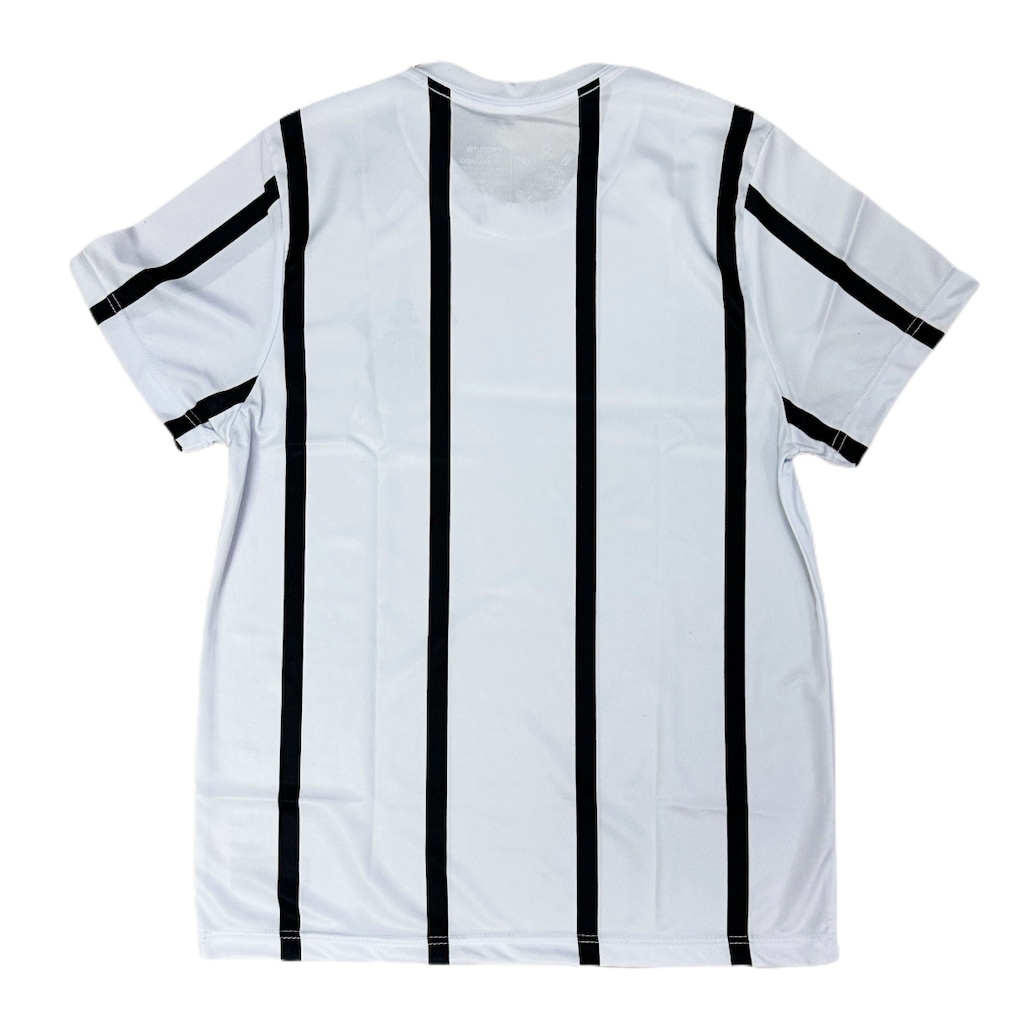 Imagem 3 do produto Camisa Coimbra Corinthians Fitness Listrada Branca - Infantil