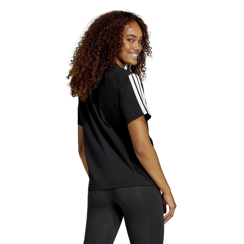 Imagem 2 do produto Camiseta Feminina Adidas Essentials 3 Stripes Treino
