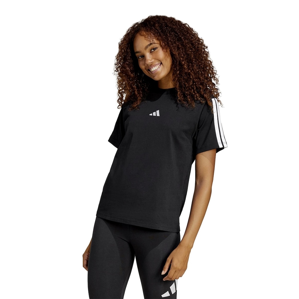 Imagem 4 do produto Camiseta Feminina Adidas Essentials 3 Stripes Treino