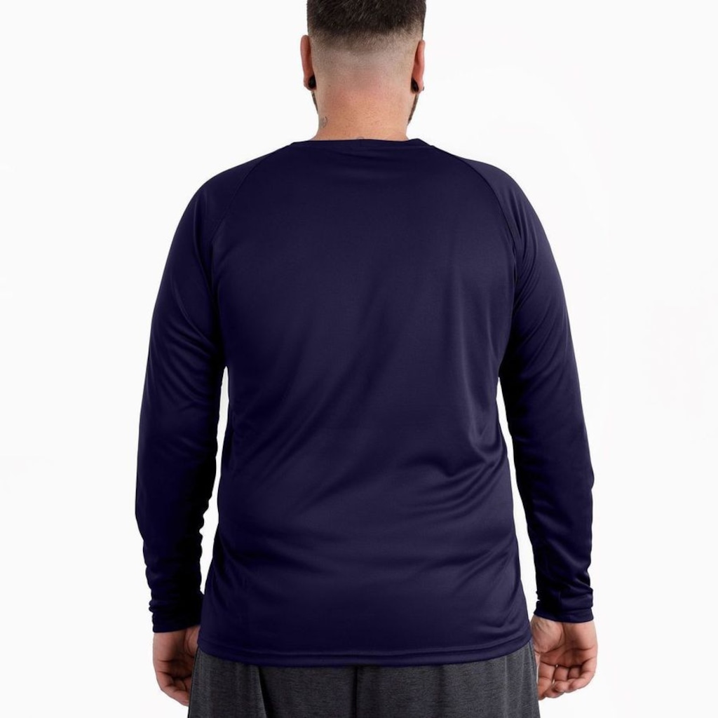 Imagem 4 do produto Camiseta Masculina Poker Manga Longa Fator de Proteção UV 50+