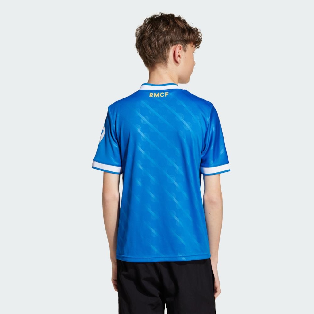 Imagem 4 do produto Camisa Real Madrid III 25/26 Infantil Adidas
