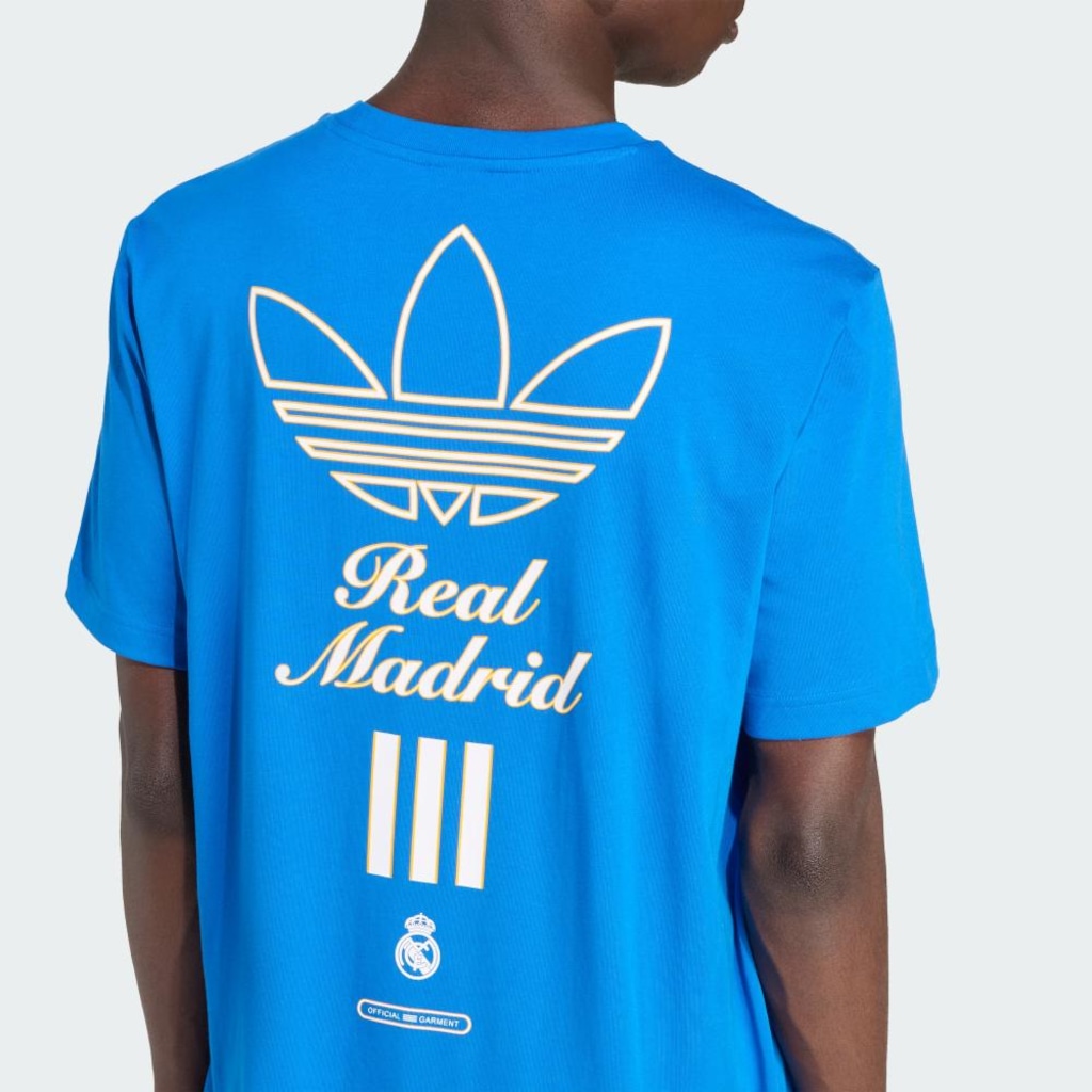 Imagem 5 do produto Camiseta Masculina Adidas Real Madrid Gráfica Ícones da Terraço