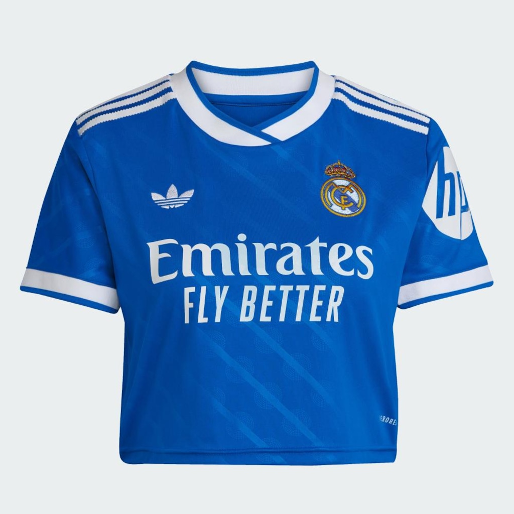 Imagem 2 do produto Camisa Real Madrid III 25/26 Feminina Adidas Recortado
