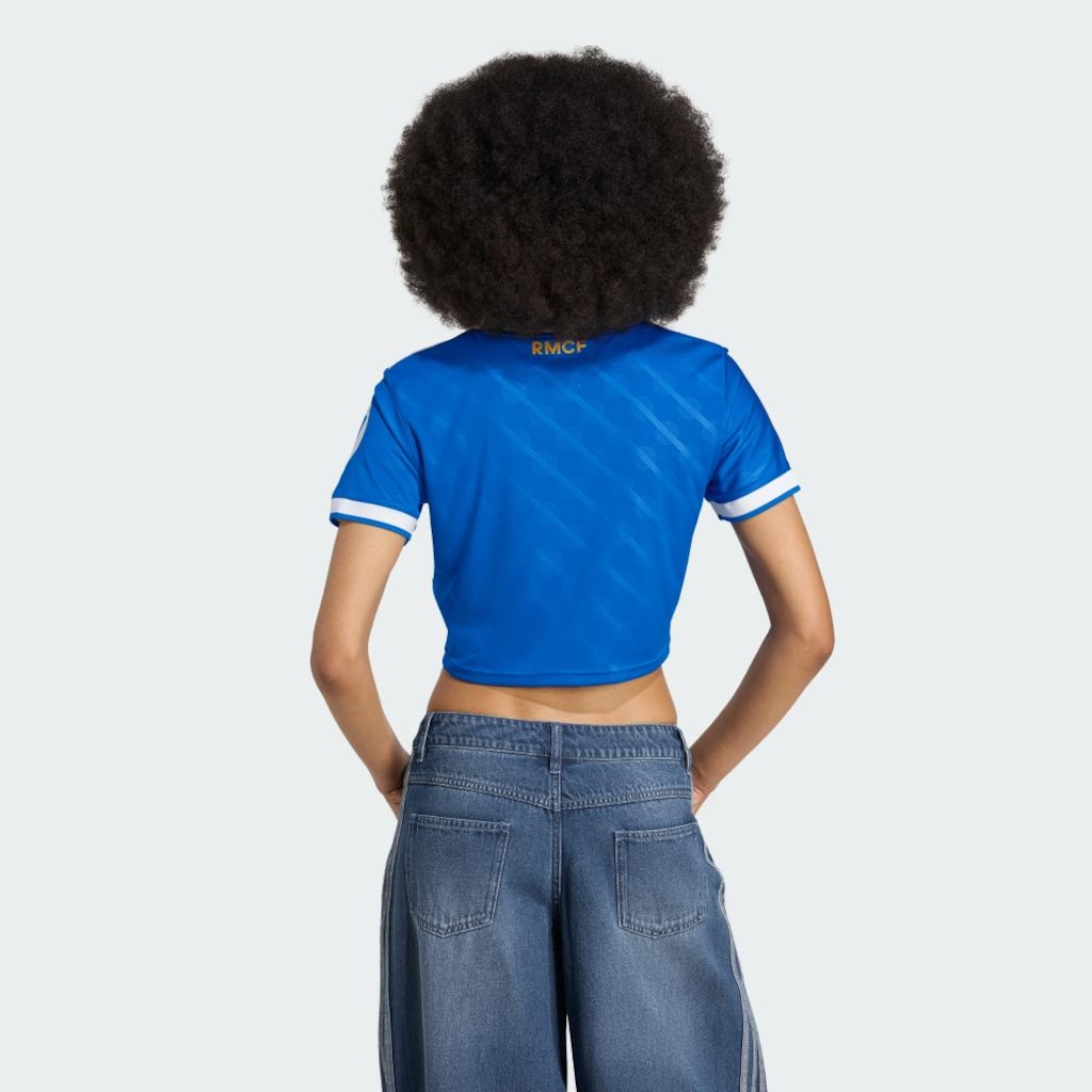 Imagem 3 do produto Camisa Real Madrid III 25/26 Feminina Adidas Recortado