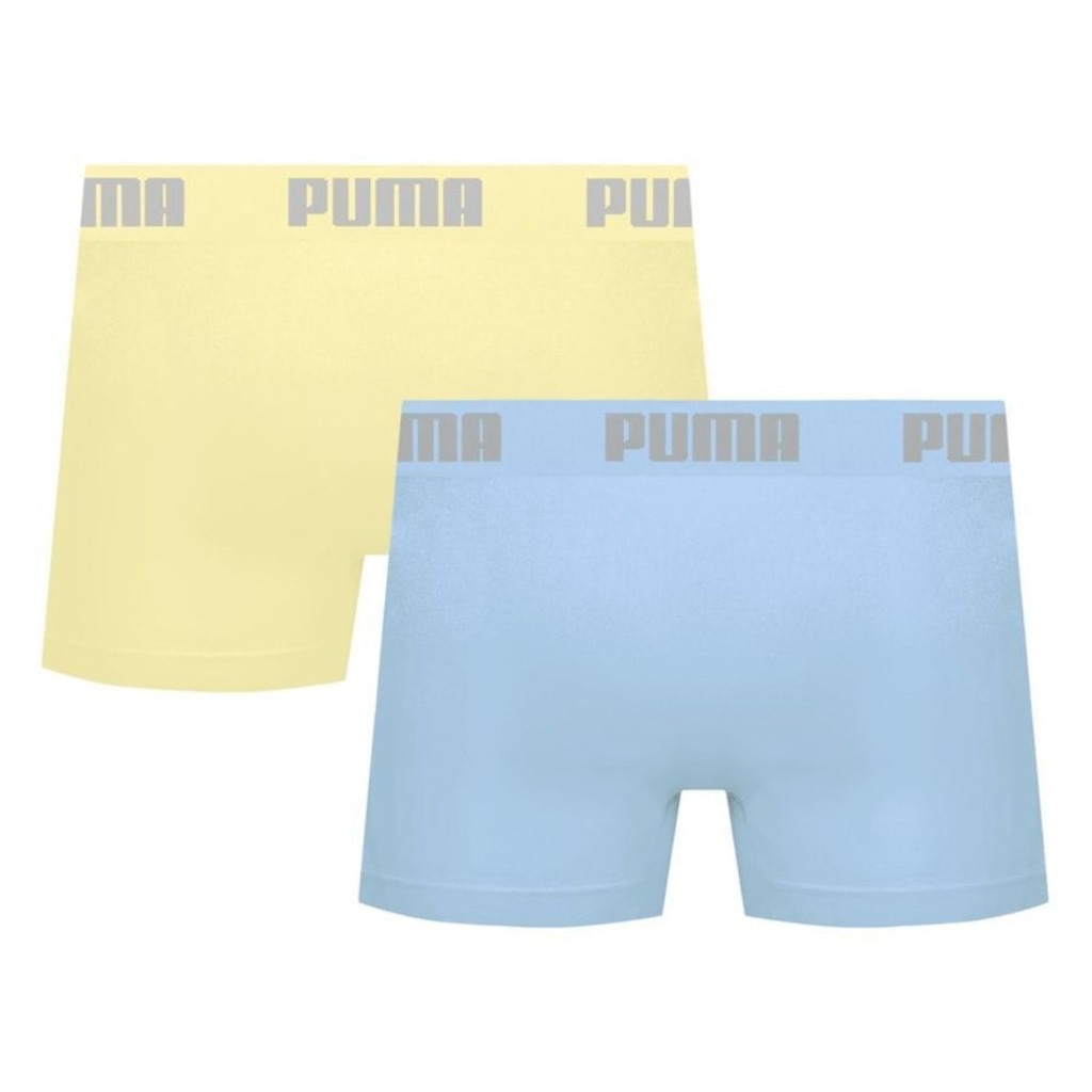 Imagem 2 do produto Kit 2 Cuecas Puma Boxer Sem Costura Masculina