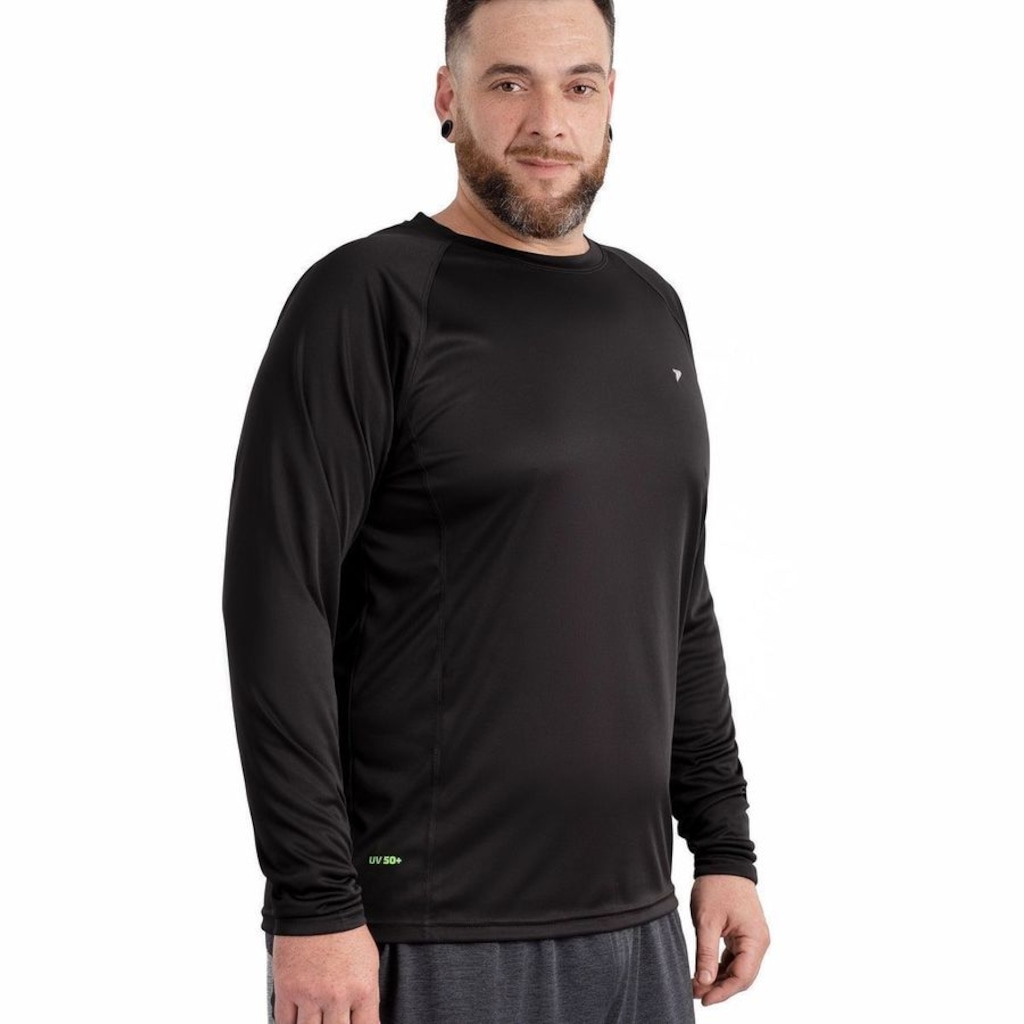 Imagem 3 do produto Camiseta Masculina Poker Manga Longa Fator de Proteção UV 50+