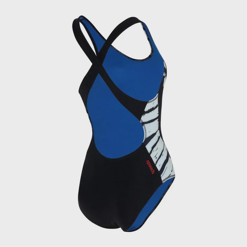Imagem 2 do produto Maiô Feminino Speedo Slim Cross Papillons