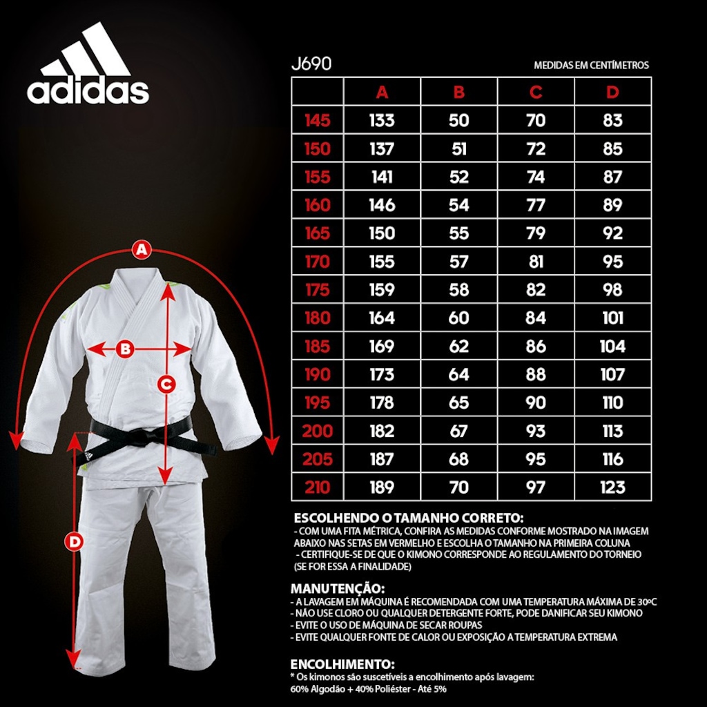 Imagem 5 do produto Kimono de Judô Adulto adidas Quest J690