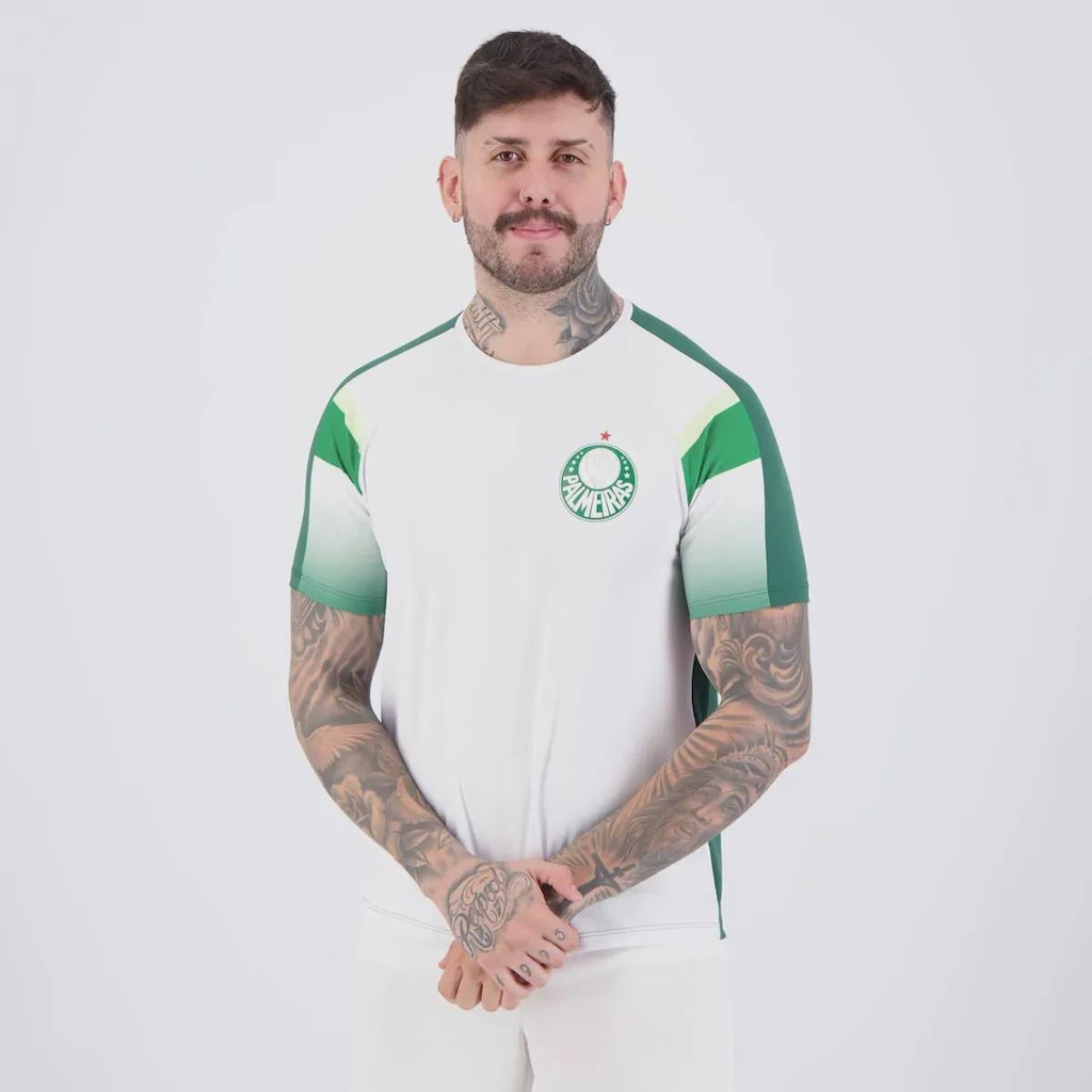 Imagem 4 do produto Camisa FutFanatics do Palmeiras Alviverde 10 Paulinho Masculina