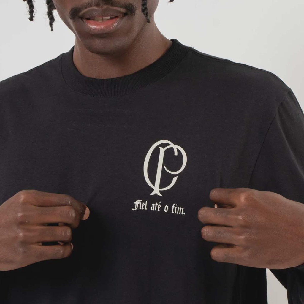Imagem 4 do produto Camisa Manga Longa Corinthians São Jorge Masculina