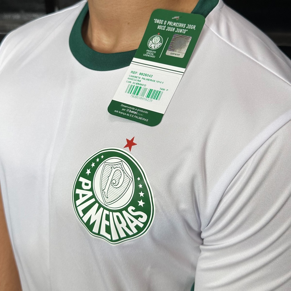 Imagem 4 do produto Camisa Betel Palmeiras 1914 II - Masculino