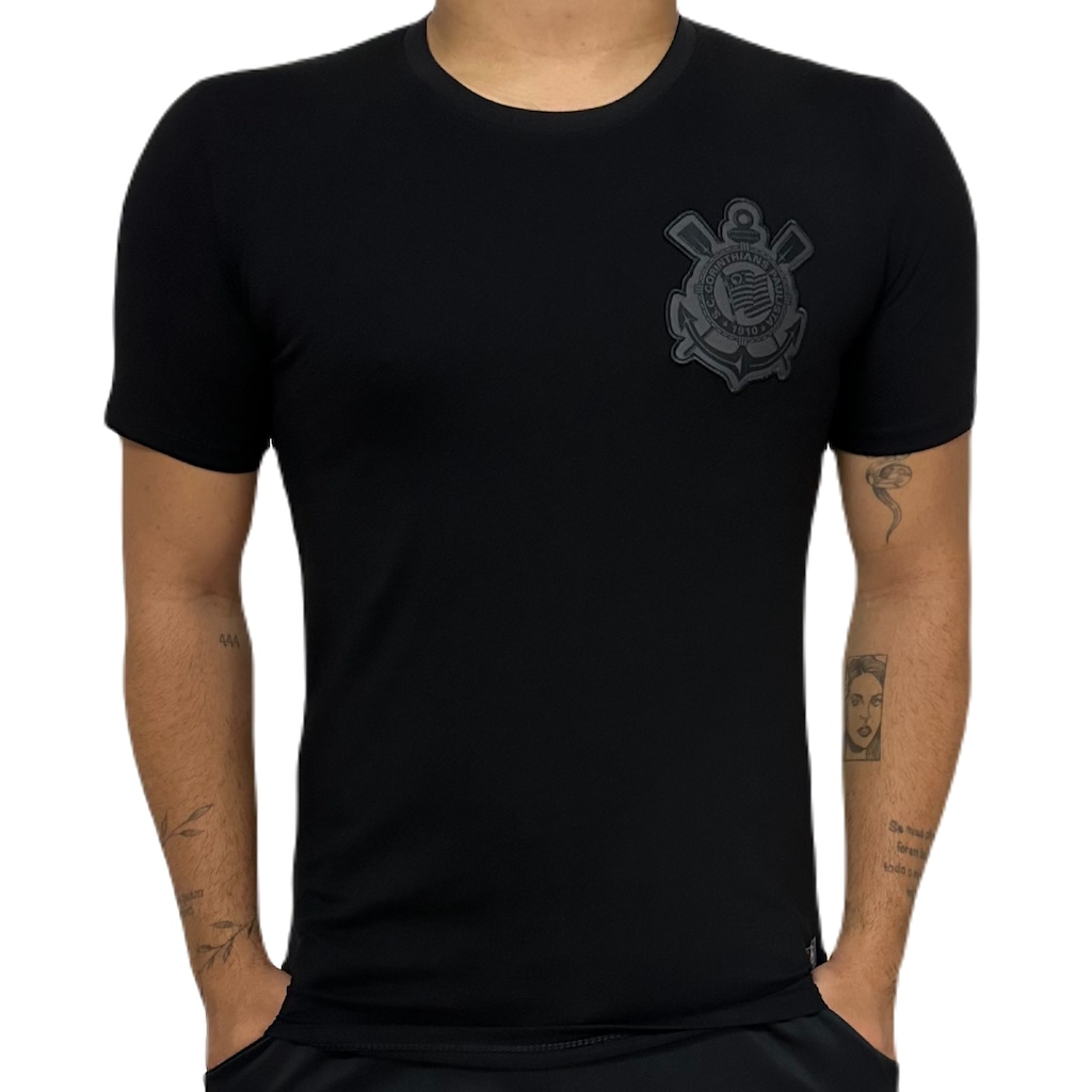 Imagem 2 do produto Camisa do Corinthians Coimbra All Black Masculina