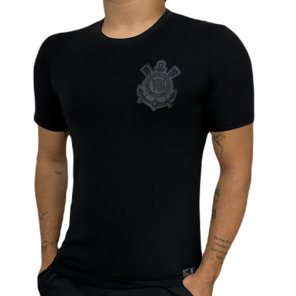 Imagem 3 do produto Camisa do Corinthians Coimbra All Black Masculina