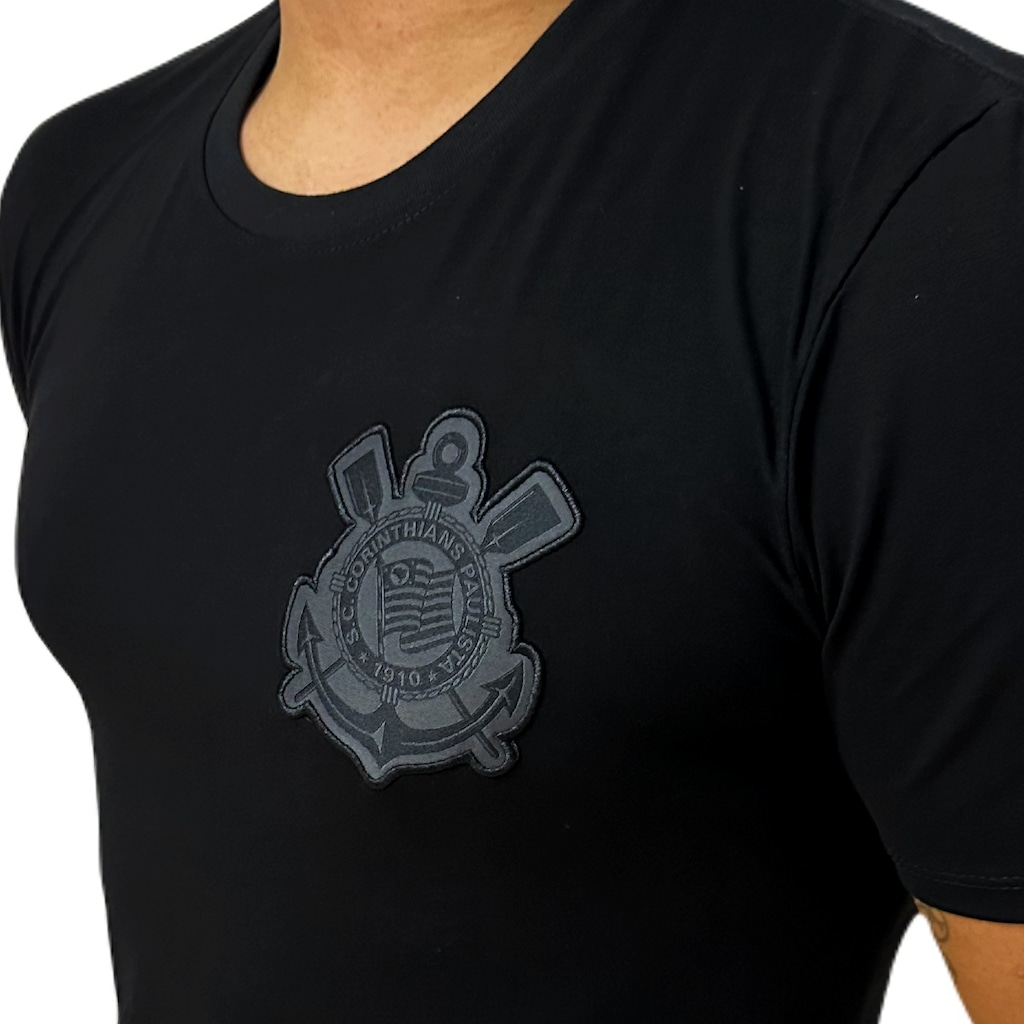 Imagem 4 do produto Camisa do Corinthians Coimbra All Black Masculina