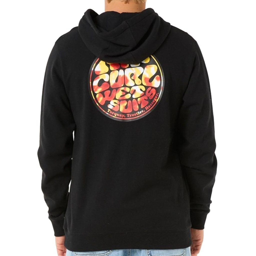 Imagem 2 do produto Blusão de Moletom Masculino Rip Curl Wettie Passage Icon WT25
