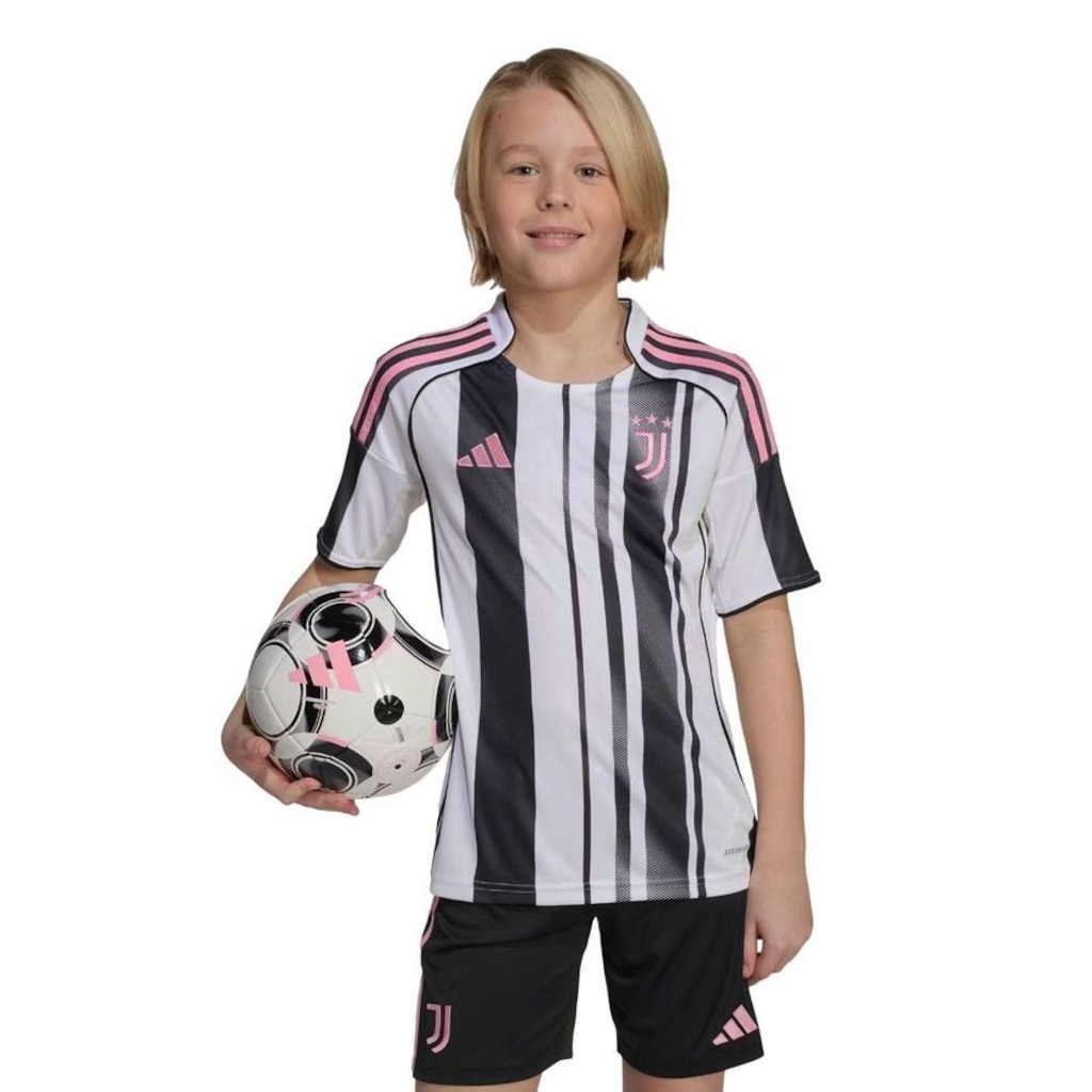 Imagem 5 do produto Camisa Juventus I 25/26 Infantil adidas