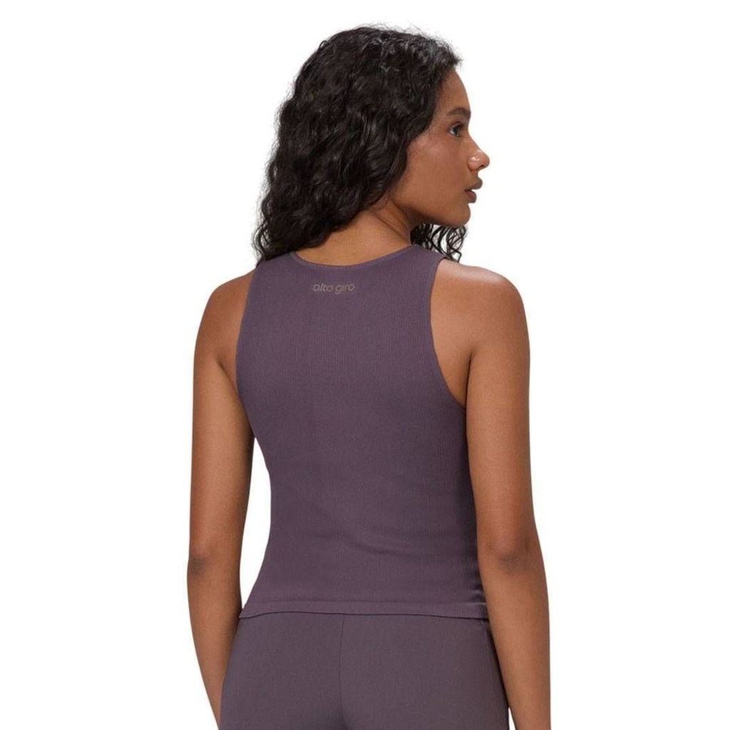 Imagem 2 do produto Camiseta Regata Feminina Alto Giro Canelada sem Costura