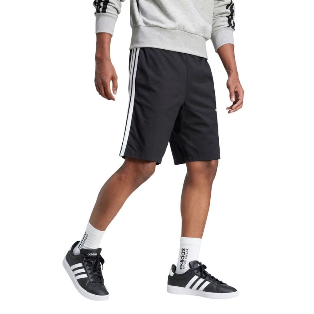 Imagem 3 do produto Short Masculino adidas 3 Stripes Alongado