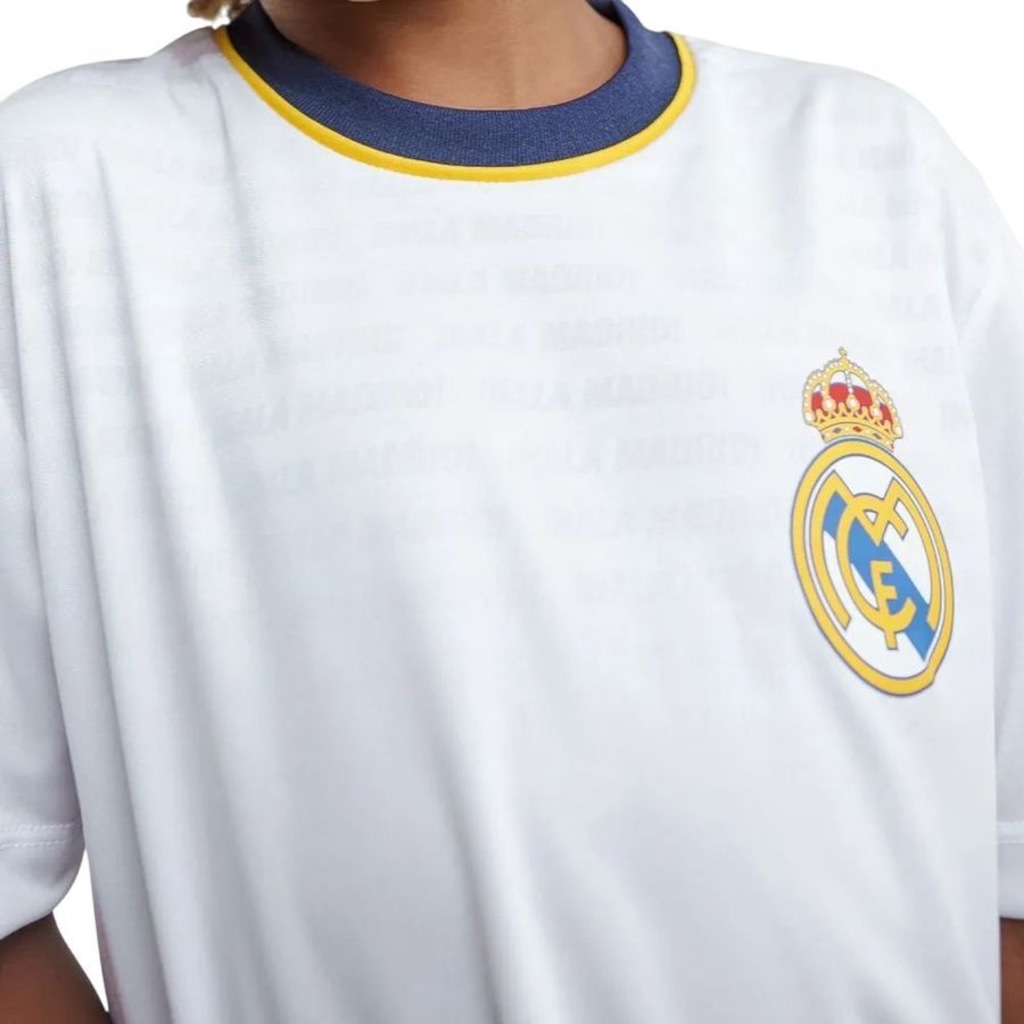 Imagem 2 do produto Camiseta Infantil Braziline Real Madrid Hala