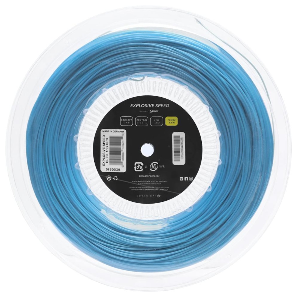 Imagem 3 do produto Corda Dunlop Explosive Speed 16g 1.30mm Rolo Com 200 Metros