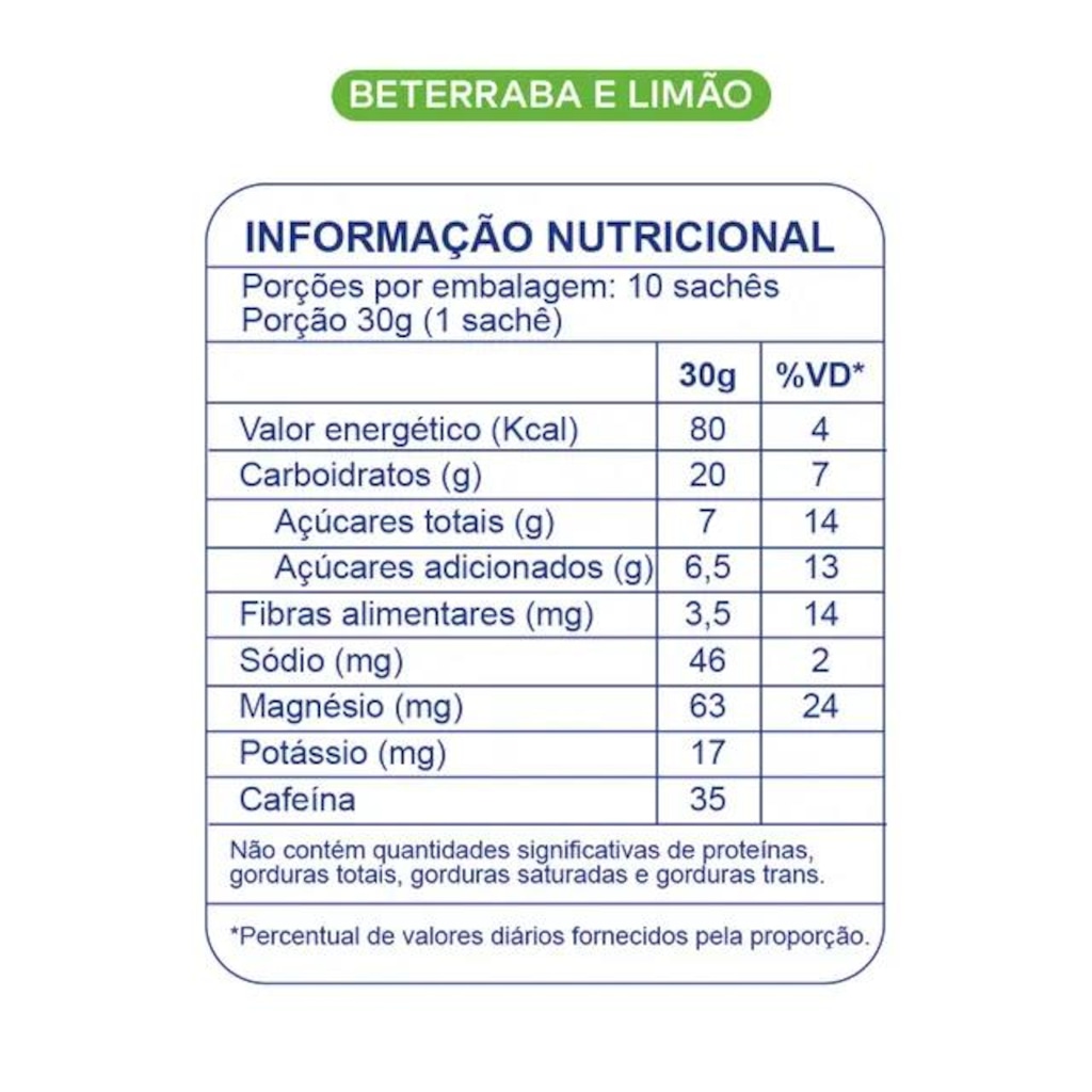 Imagem 2 do produto BT Gel Sabor Limão e Cafeina - 10un x 30g