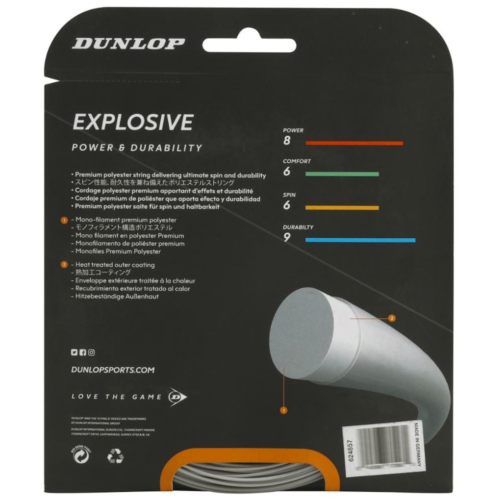 Imagem 3 do produto Corda Dunlop Explosive 17g 1.25mm Set Individual