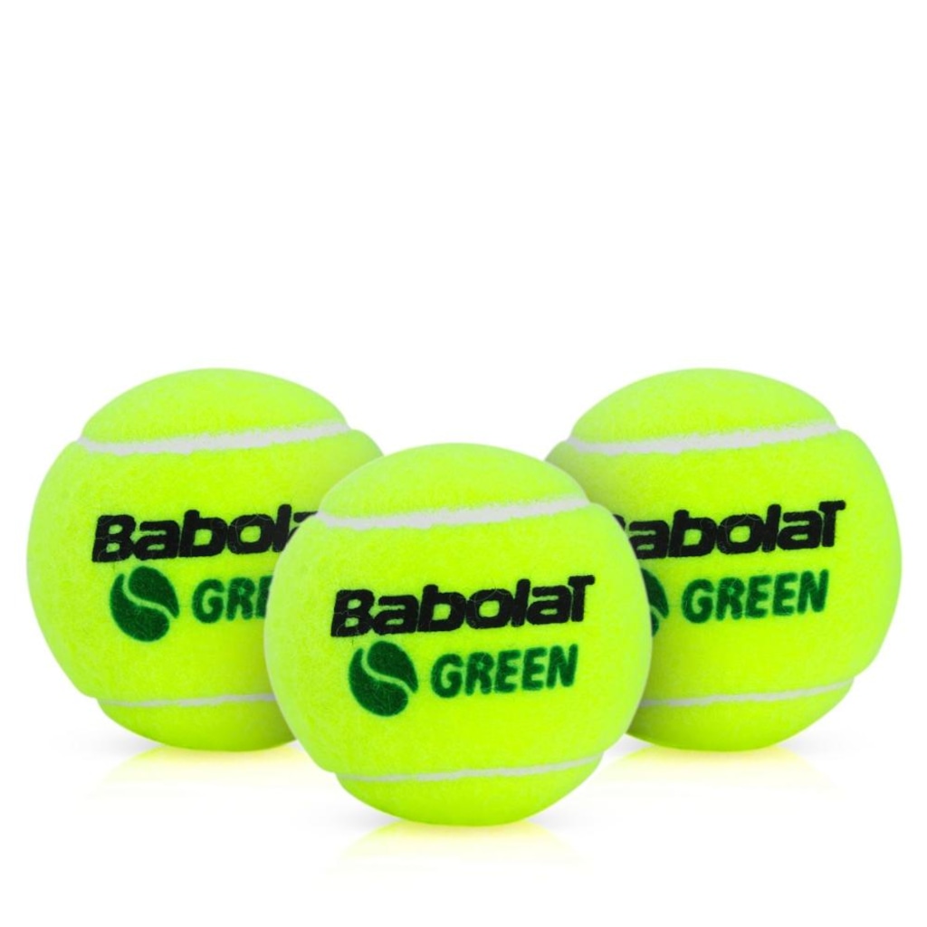 Imagem 4 do produto Bola de Tênis Babolat Iniciação Green Stage - 3 Bolas