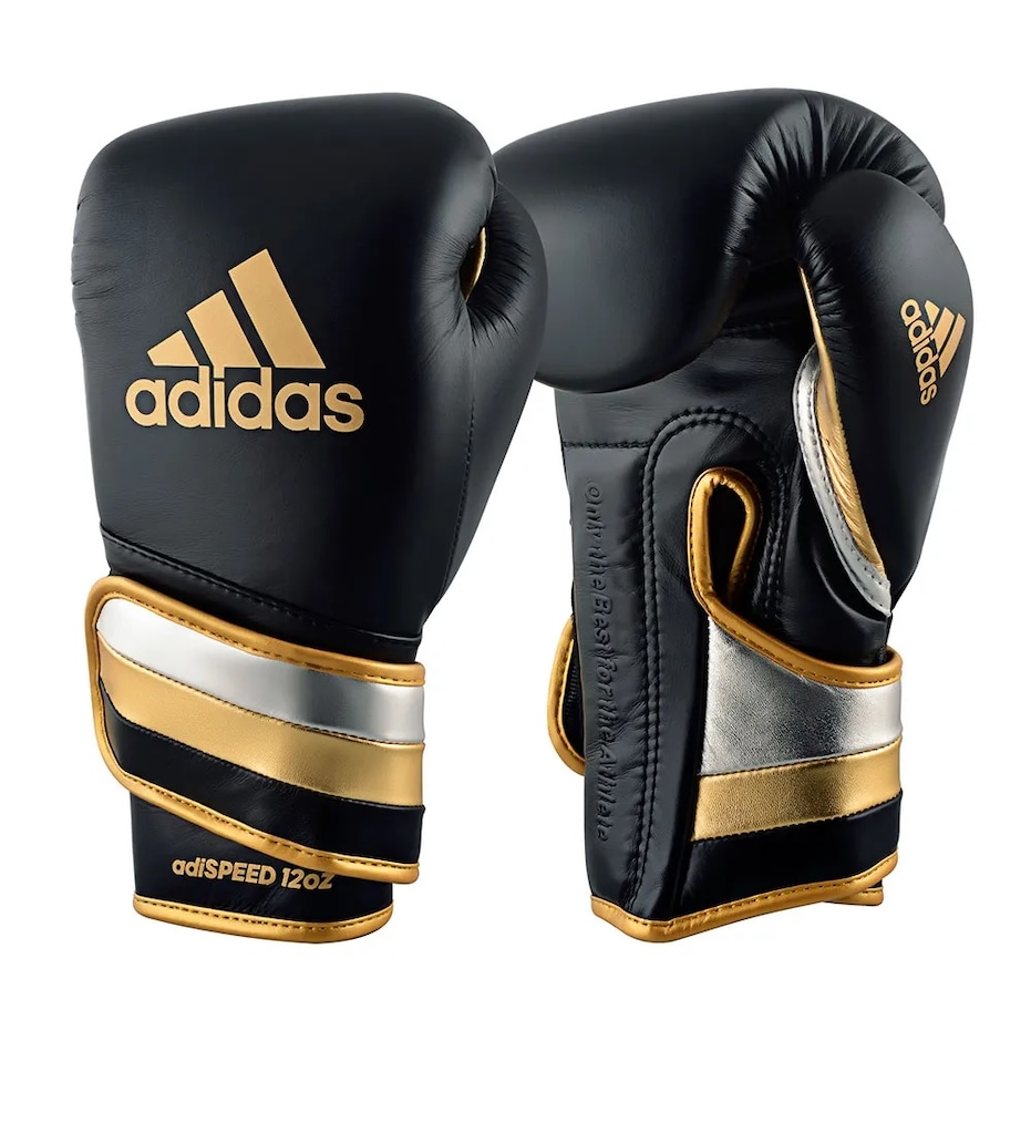 Imagem 1 do produto Luvas de Boxe e Kickboxing adidas Adi-Speed 501 Pro Full Metalic
