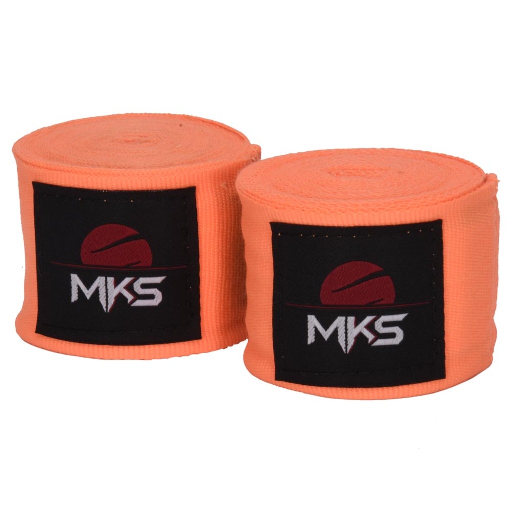 Imagem 2 do produto Bandagem Fita Protetora Elástica MKS Neon 4,55m - Par
