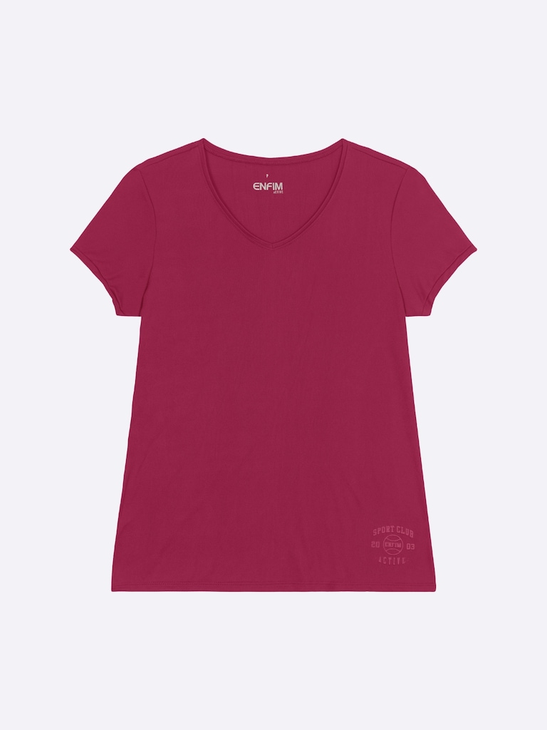 Imagem 3 do produto Camiseta Feminina Slim Enfim Malwee