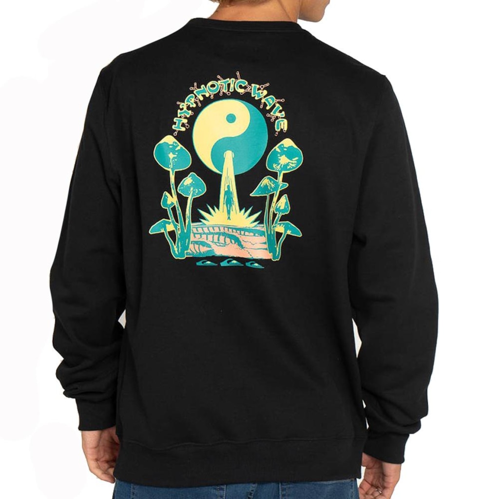 Imagem 2 do produto Blusão de Moletom Masculino Quiksilver Hypnotic Wave WT25