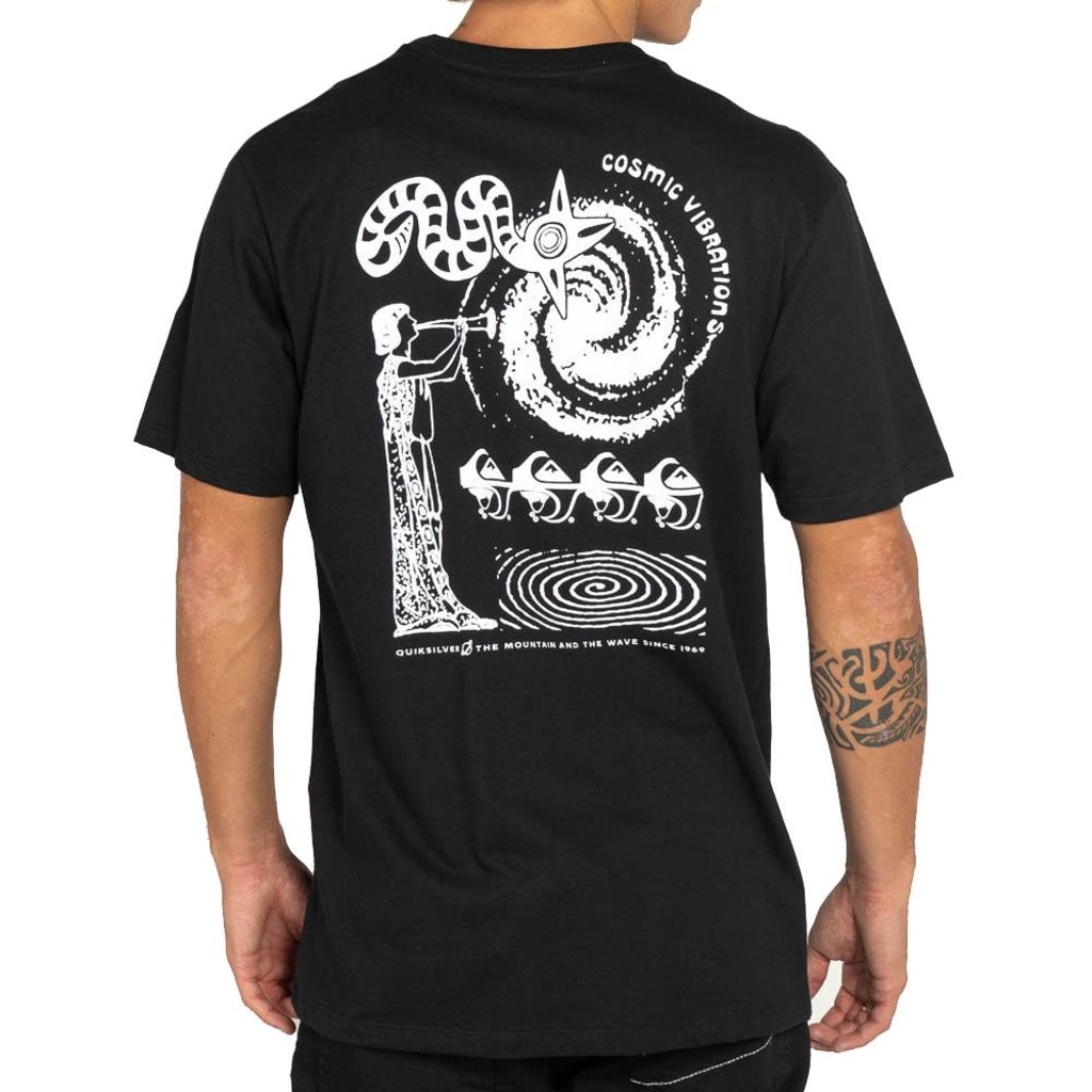 Imagem 2 do produto Camiseta Masculina Quiksilver Cosmic Vibrations WT25