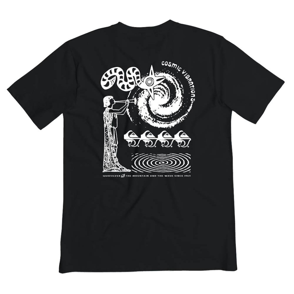 Imagem 4 do produto Camiseta Masculina Quiksilver Cosmic Vibrations WT25