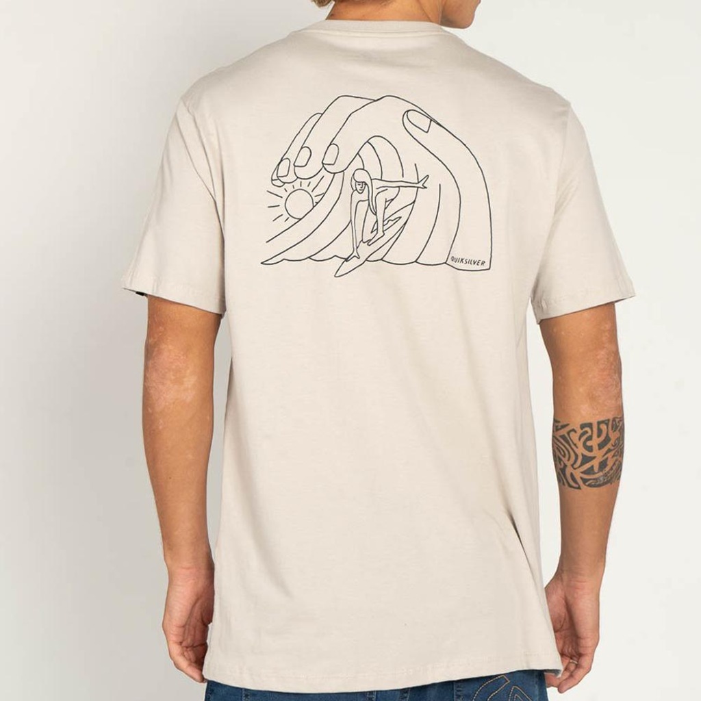 Imagem 2 do produto Camiseta Masculina Quiksilver Freedom Swell WT25