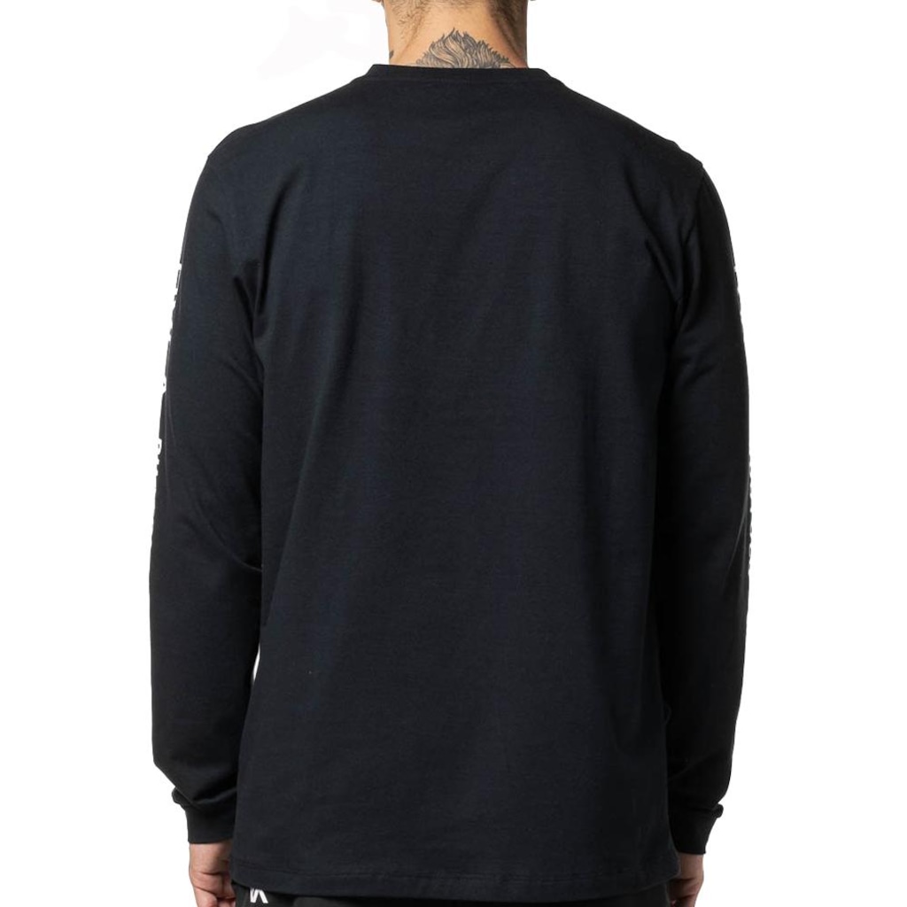 Imagem 2 do produto Camiseta Masculina RVCA Manga Longa Ruotolo Stack WT24