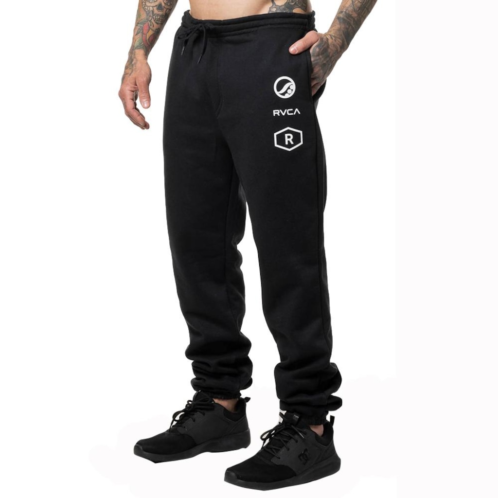 Imagem 3 do produto Calça Masculina RVCA Moletom Ruotolo VA Essencial WT24