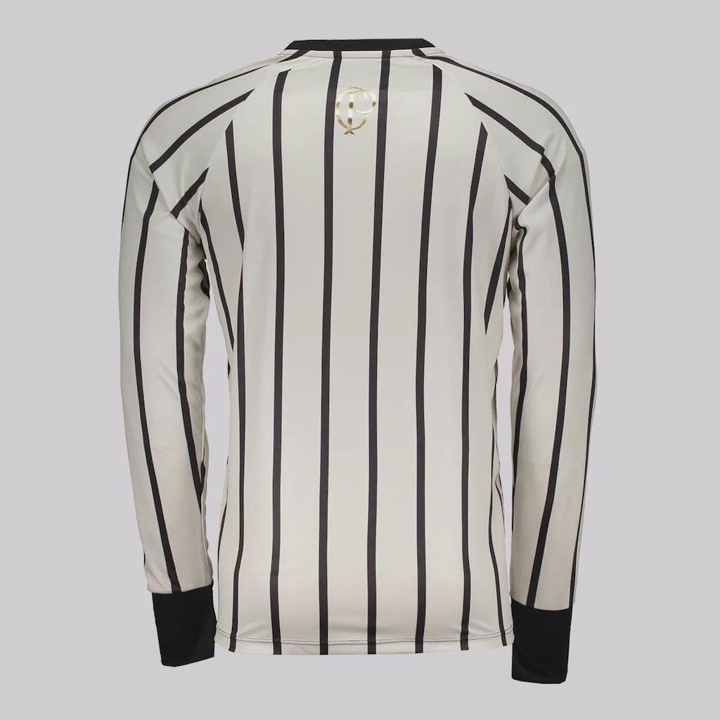 Imagem 3 do produto Camisa do Corinthians Listrada Manga Longa FutFanatics Masculina