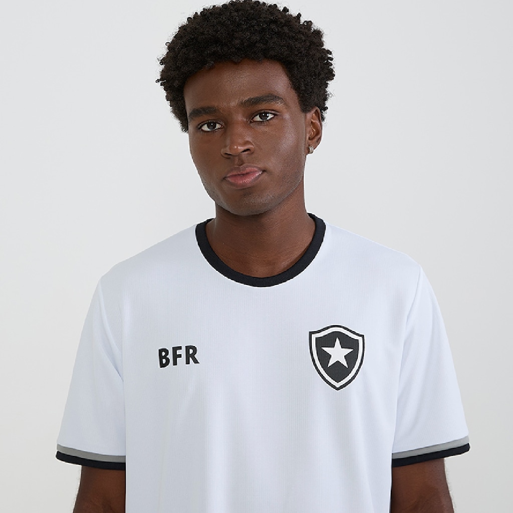 Imagem 5 do produto Camisa do Botafogo Sensação Branco Braziline - Masculino