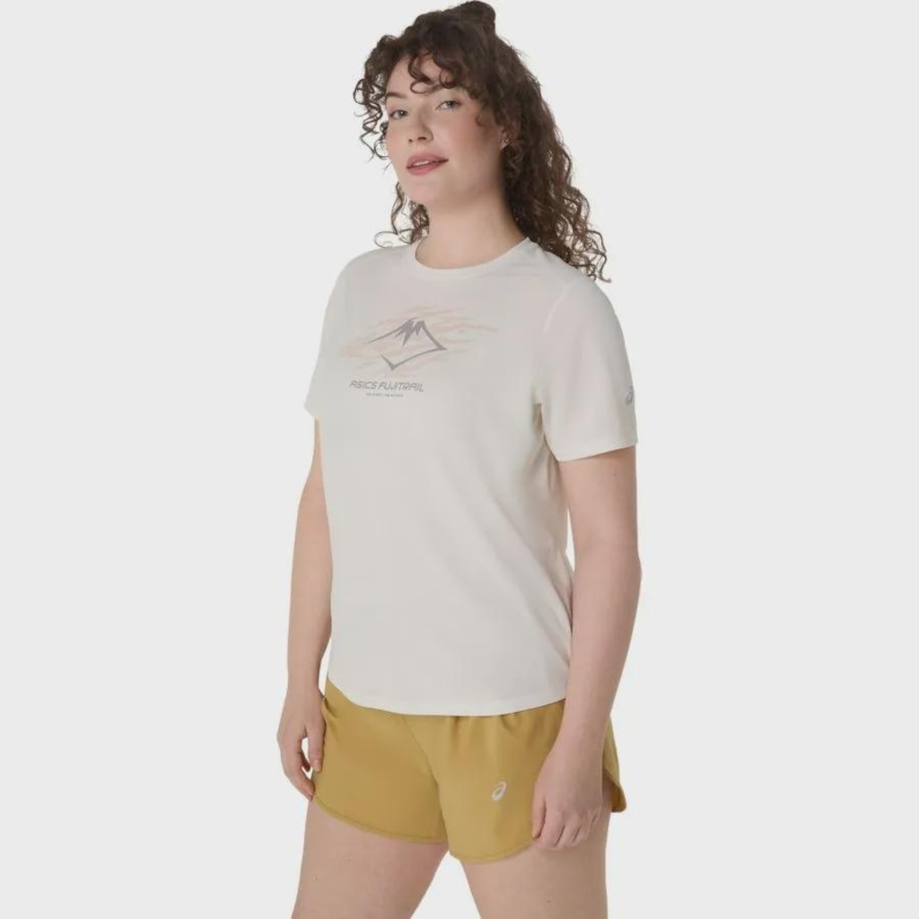 Imagem 3 do produto Camiseta ASICS Fujitrail Logo - Feminino