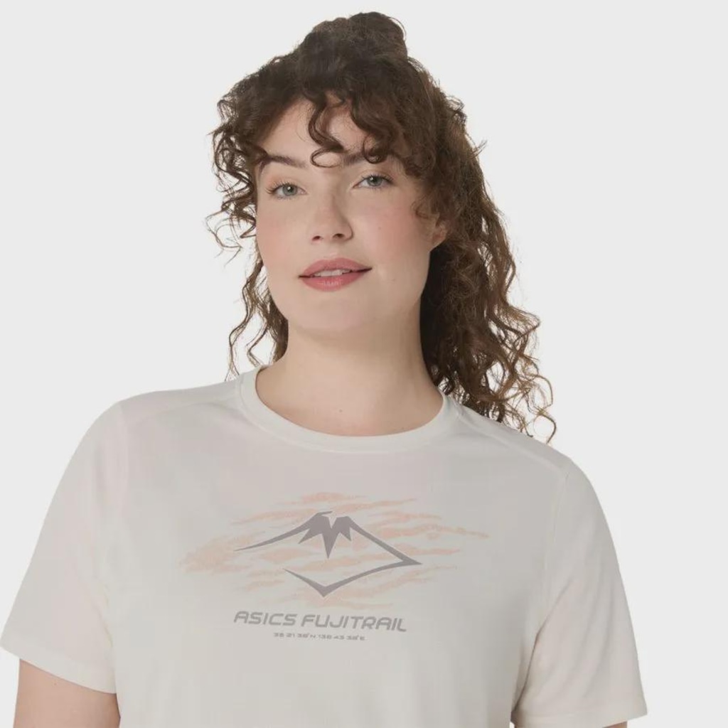 Imagem 4 do produto Camiseta ASICS Fujitrail Logo - Feminino