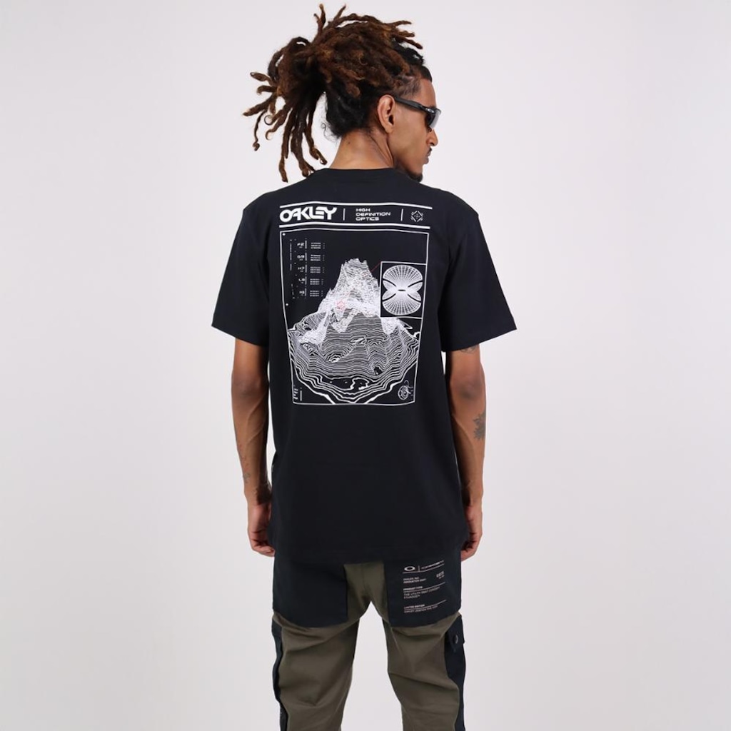 Imagem 3 do produto Camiseta Oakley Topography Map SS Tee Masculina
