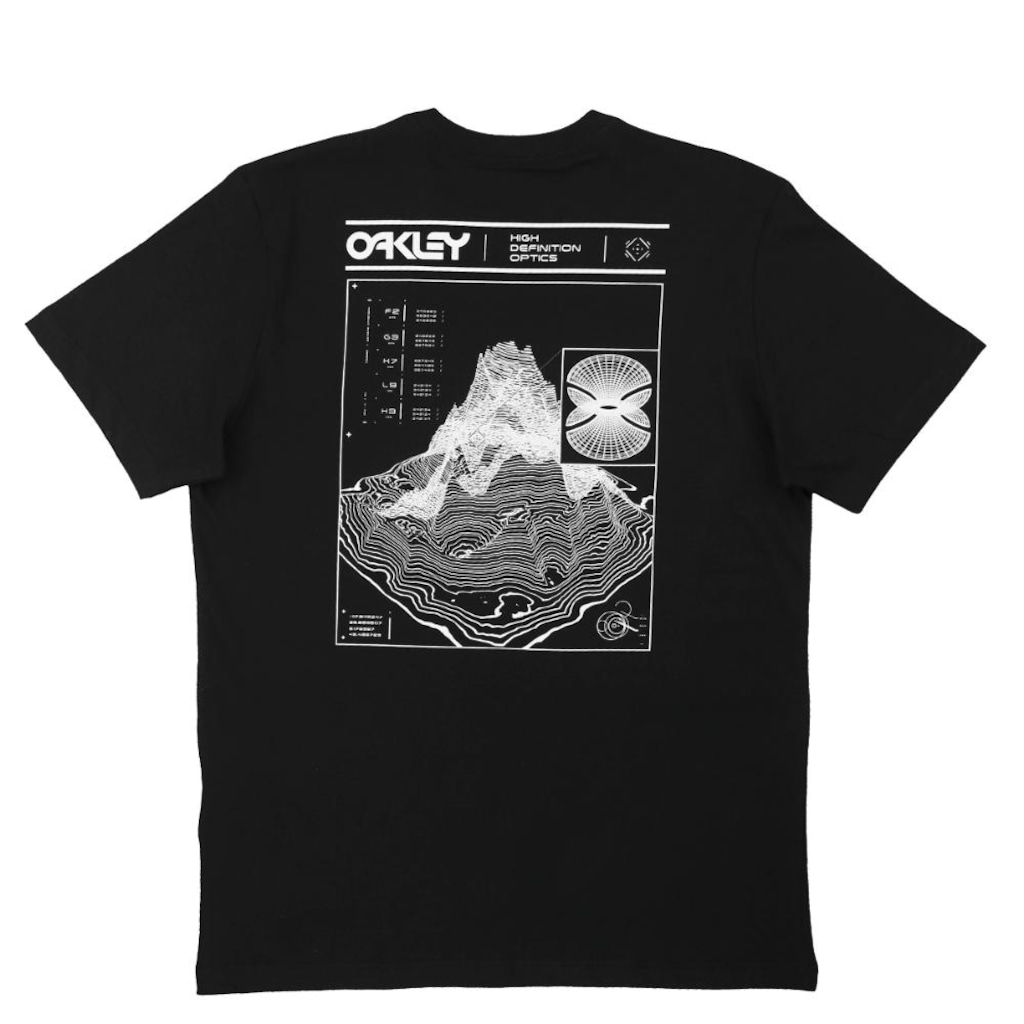 Imagem 4 do produto Camiseta Oakley Topography Map SS Tee Masculina