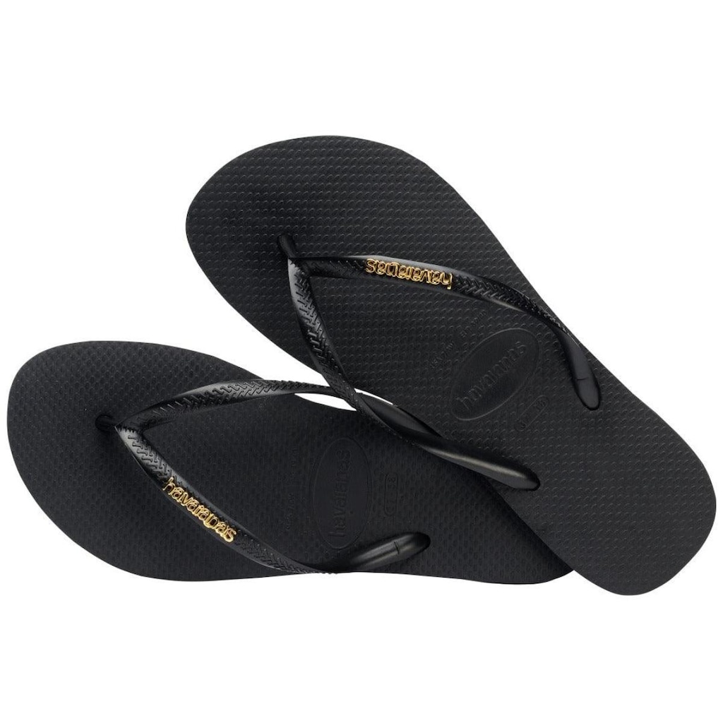 Imagem 4 do produto Chinelo De Dedo Havaianas Slim Logo Metallic Feminino