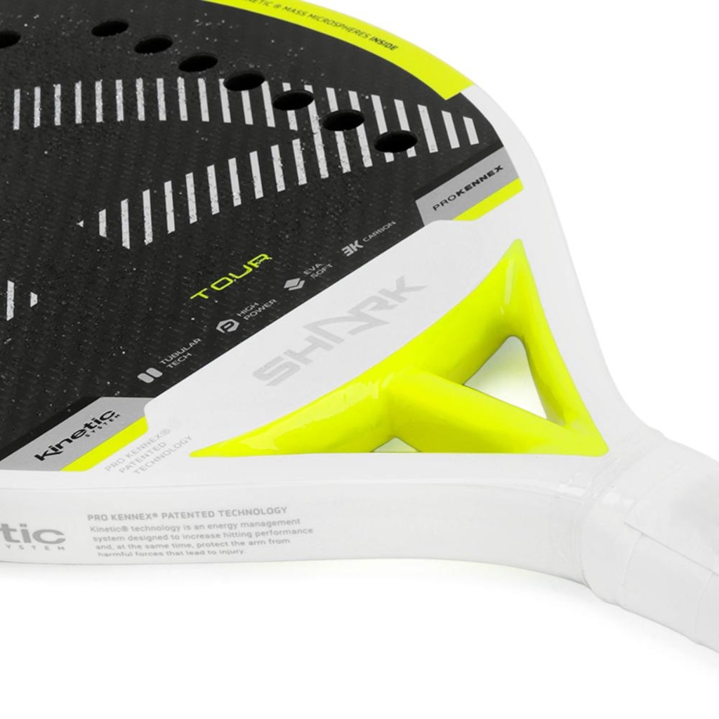 Imagem 3 do produto Raquete de Beach Tennis Shark + Prokennex Kinetic Tour