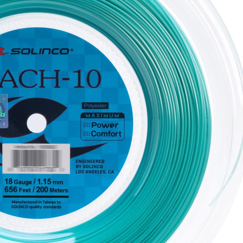 Imagem 2 do produto Corda Solinco Mach-10 -18 1.15mm - Rolo com 200 Metros