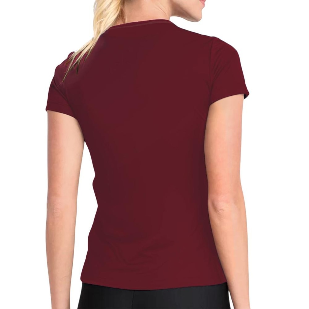 Imagem 3 do produto Camiseta Feminina Wilson Core SS Tee 2 Bordô