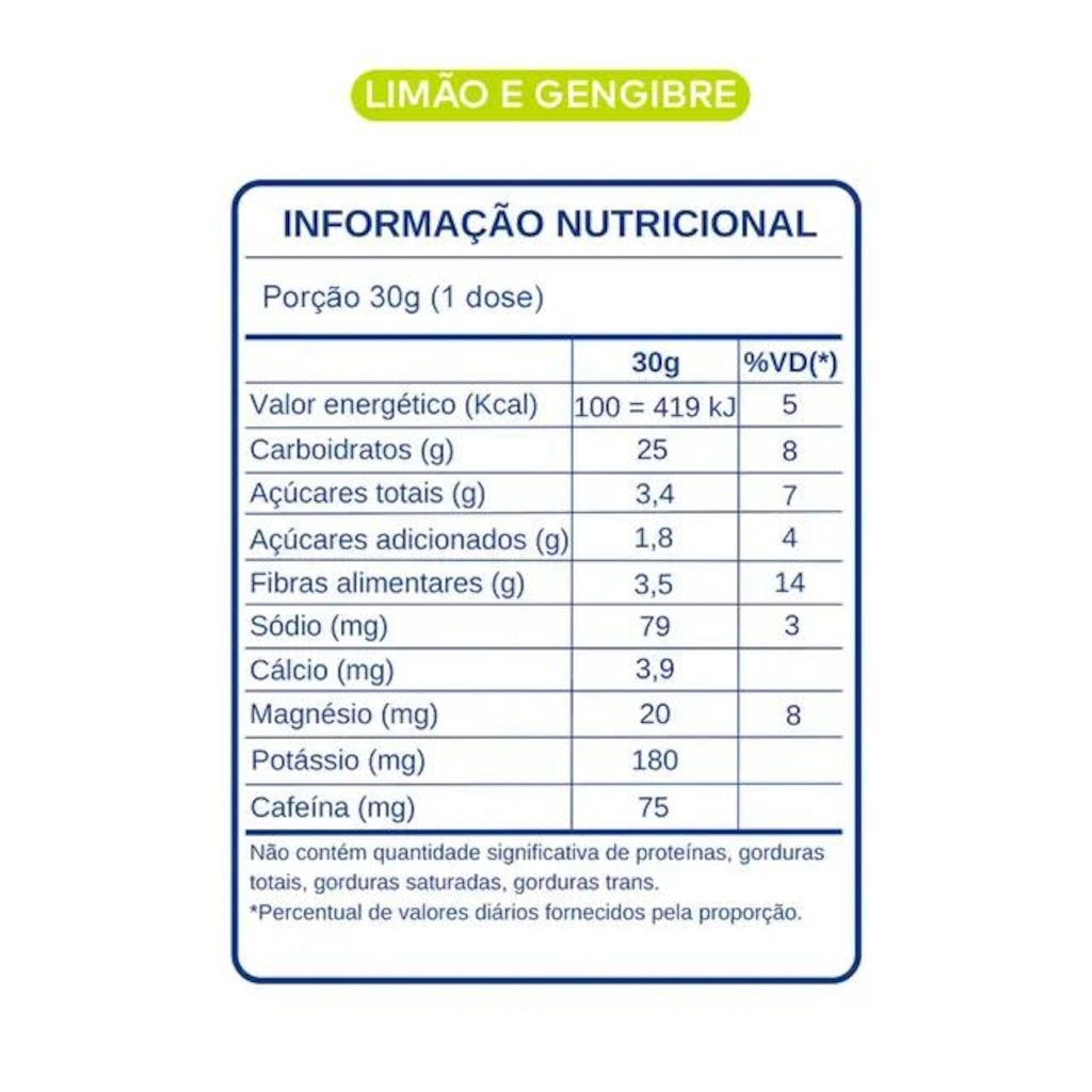 Imagem 3 do produto BT 400 Nitrato com cafeína Dobro sabor Limão e Gengibre 450g