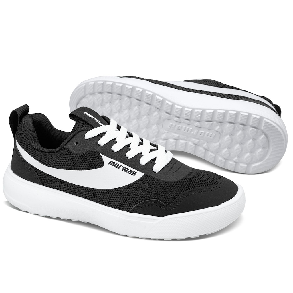 Imagem 2 do produto Tênis Mormaii Flexer Black Black White Unissex
