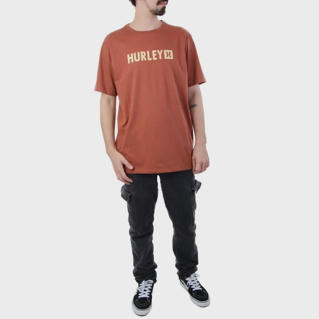 Imagem 4 do produto Camiseta Hurley Silk Square - Masculino